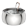PawPulse 4L Stainless Steel Pet Water Fountain food-grade SUS304 multi-stage filtration for cats and dogs
