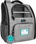 PawPulse Pet Travel Backpack Carrier ventilated airline-approved hiking carrier for cats and small dogs