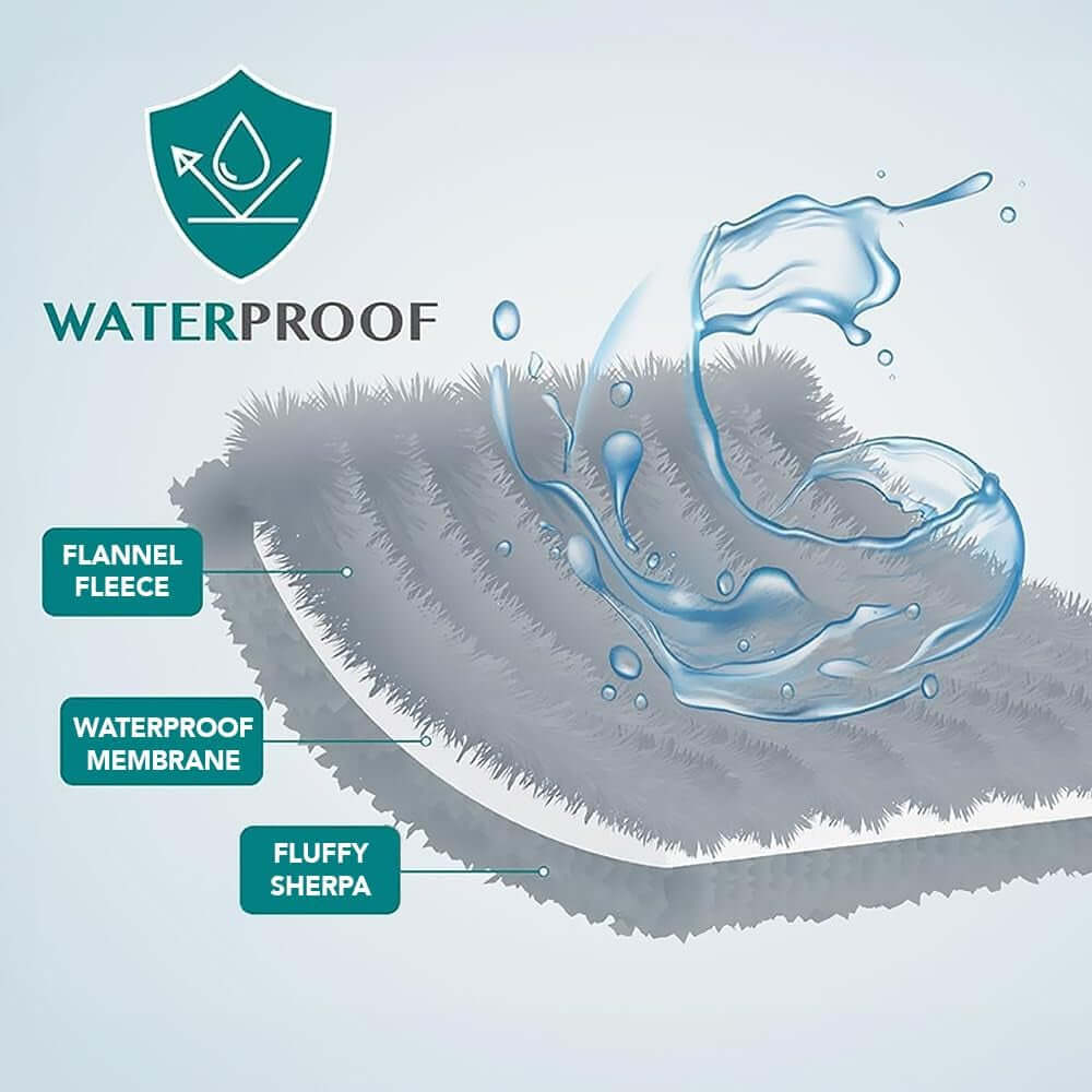 PawPulse pet couch cover blocks liquid hair and odour from furniture