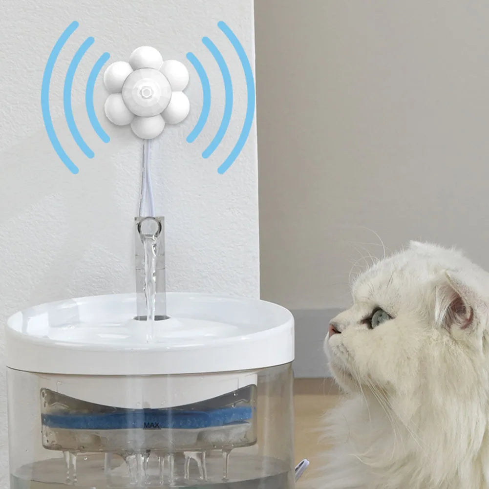 PawPulse fountain 360-degree flowing stream keeps water oxygenated and fresh