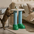 PawPulse Mochi Cat Scratcher and Scratching Post Combo Jigglypuff Boots green colourway