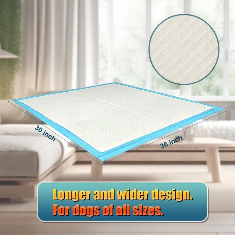 PawPulse puppy pee pads 30x36 inch medium size for crate and floor