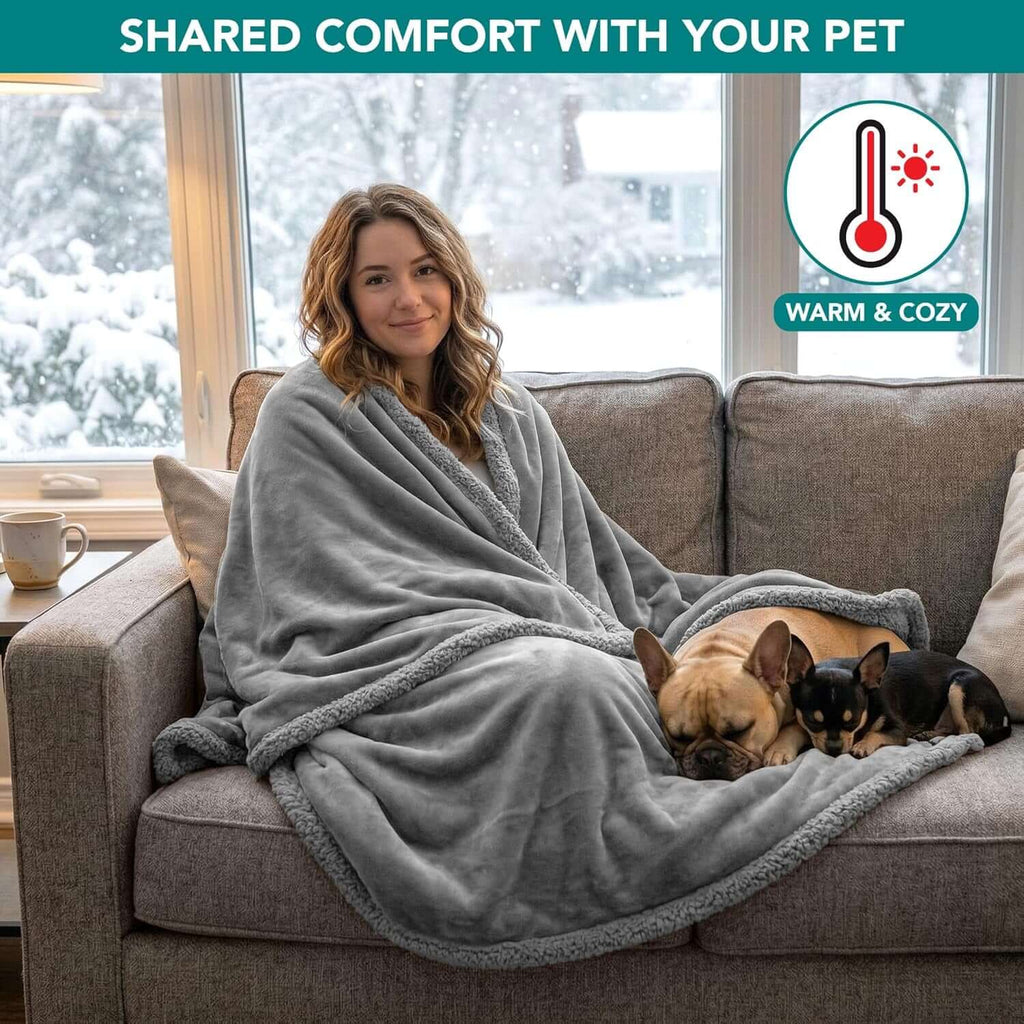 PawPulse waterproof blanket machine washable easy care for busy pet households