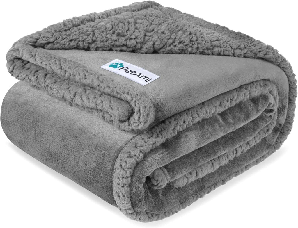 PawPulse light grey pet blanket modern minimal design for any home