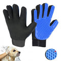 PawPulse Silicone Pet Grooming Glove mess-free deshedding mitt for dogs cats and rabbits