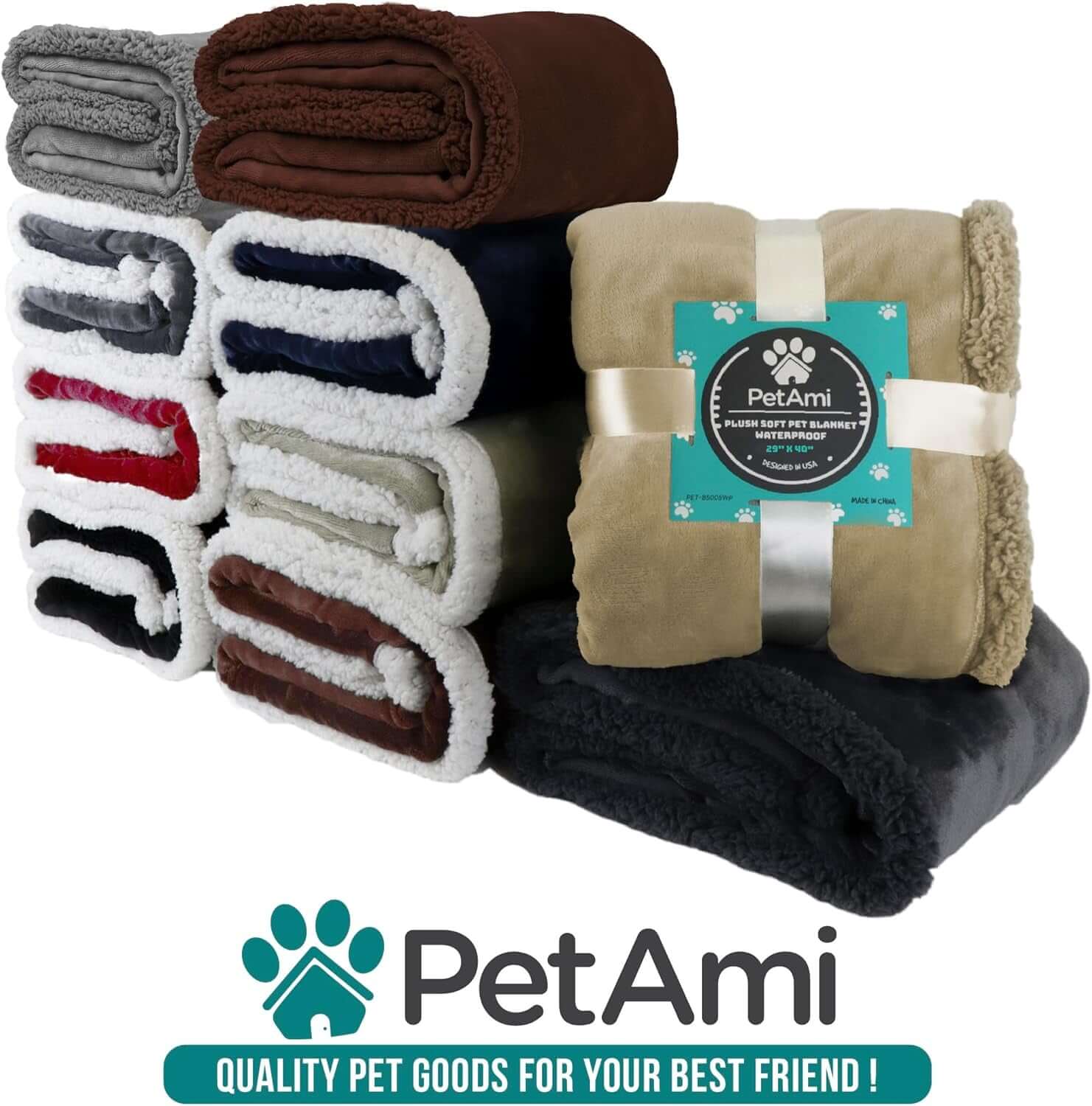 PawPulse waterproof pet throw perfect for senior dogs and incontinent cats