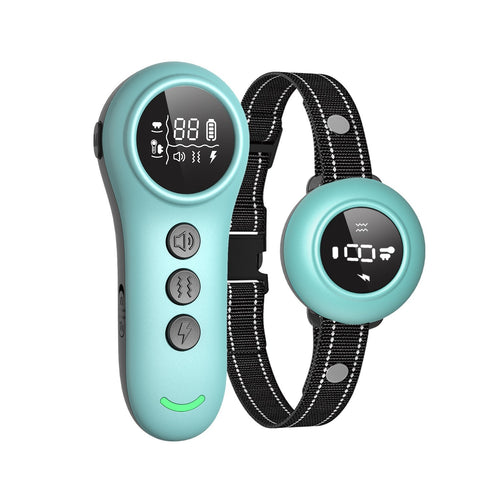PawPulse 3-in-1 Smart Dog Trainer humane ultrasonic bark stopper USB rechargeable handheld trainer